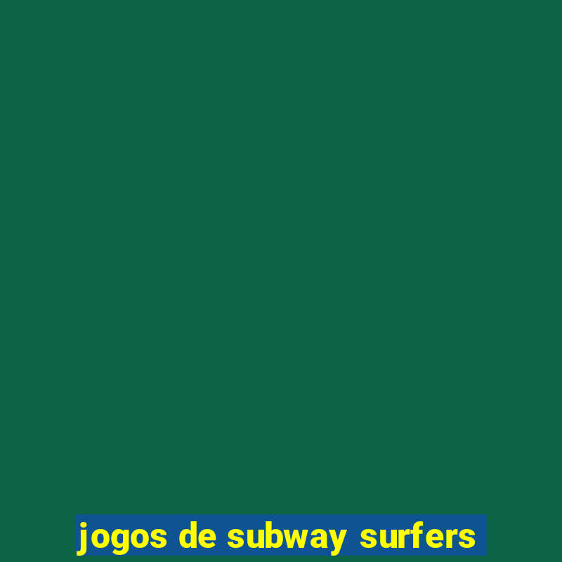 jogos de subway surfers